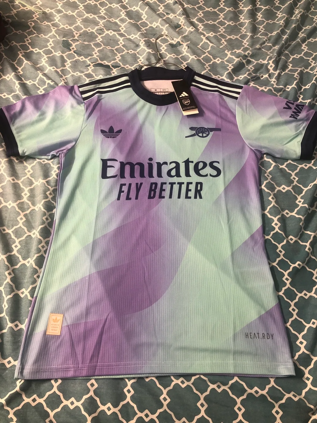Arsenal 2024-25 Adidas Away Jersey thumbnail