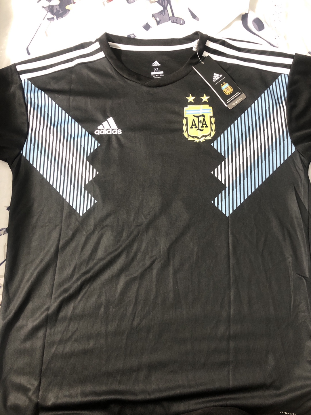 Argentina National Team Adidas Jersey - Messi #10 - Size XL