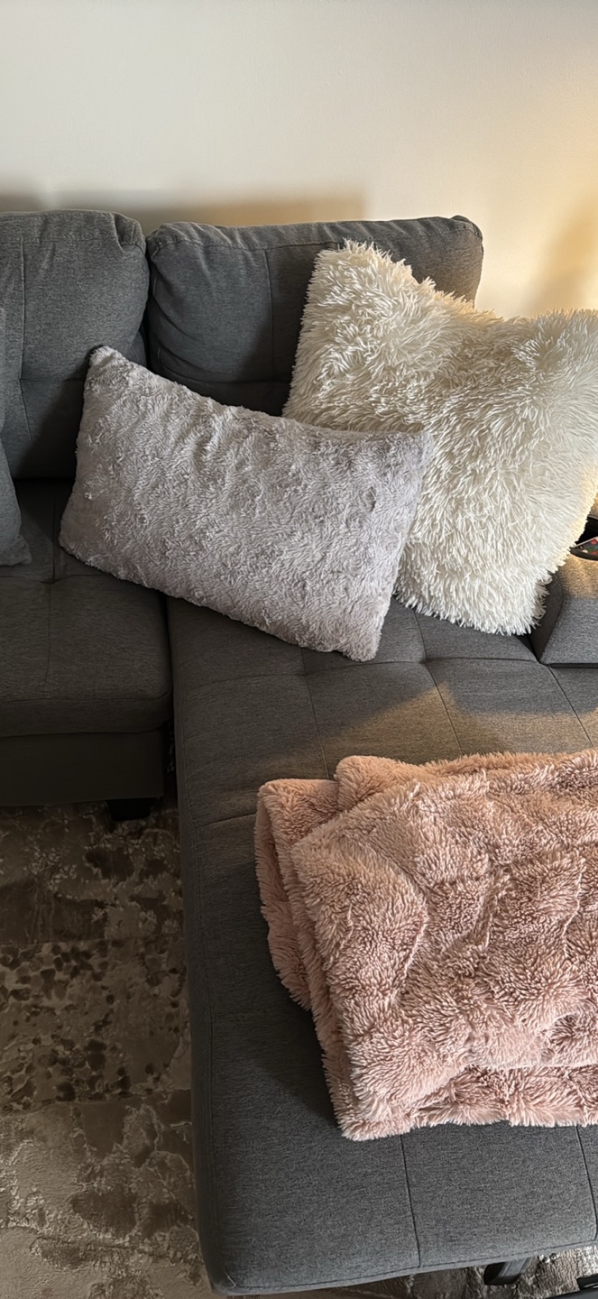 Grey Sectional Sofa with Storage - photo 2