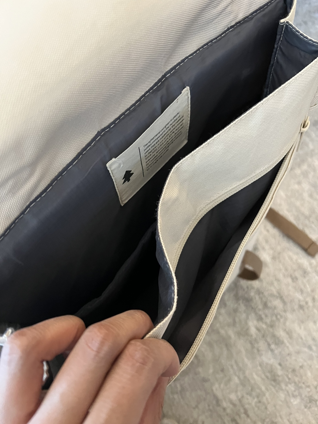 Lefrik Eco-Friendly Backpack - Beige - photo 3