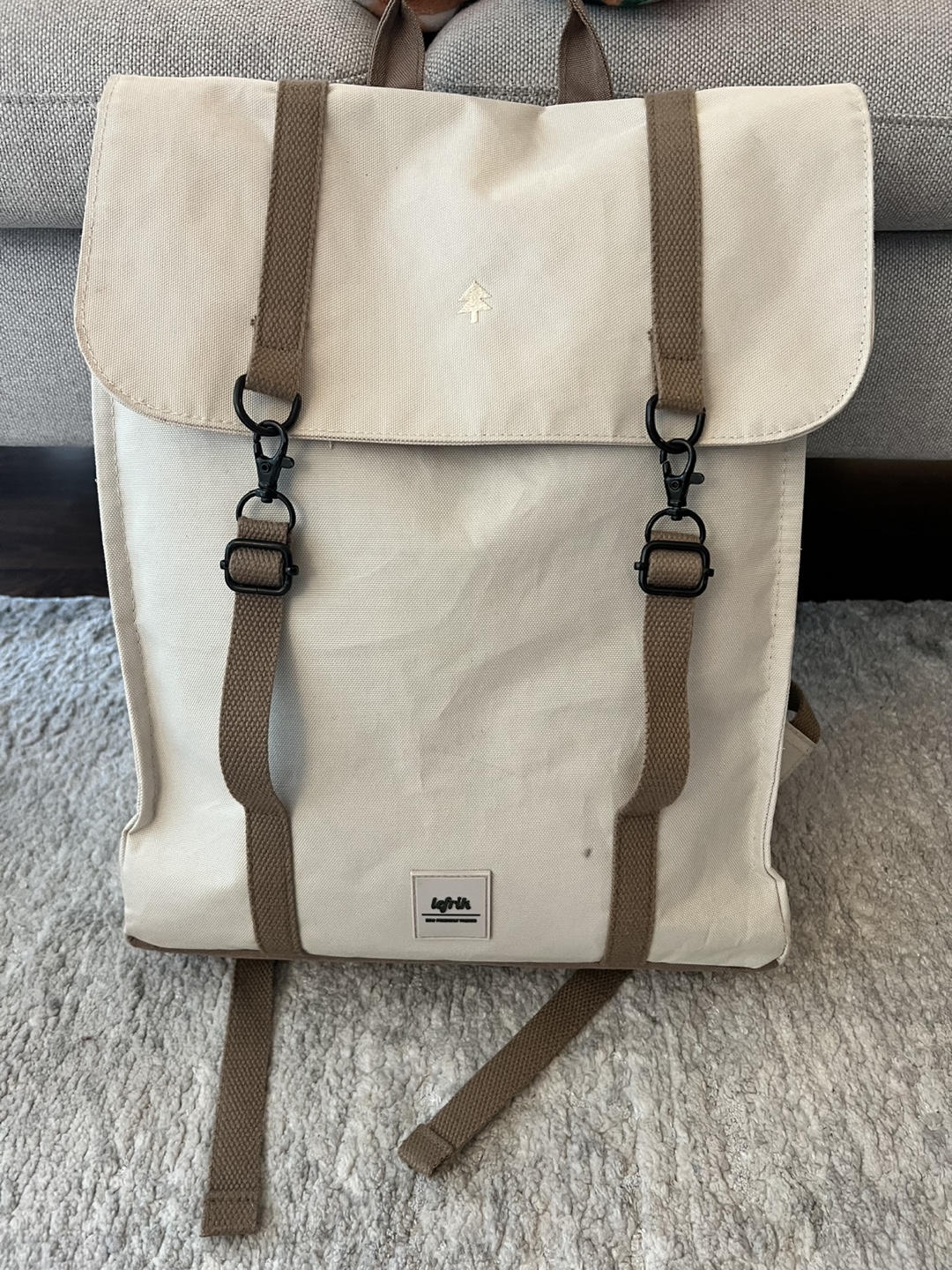 Lefrik Eco-Friendly Backpack - Beige