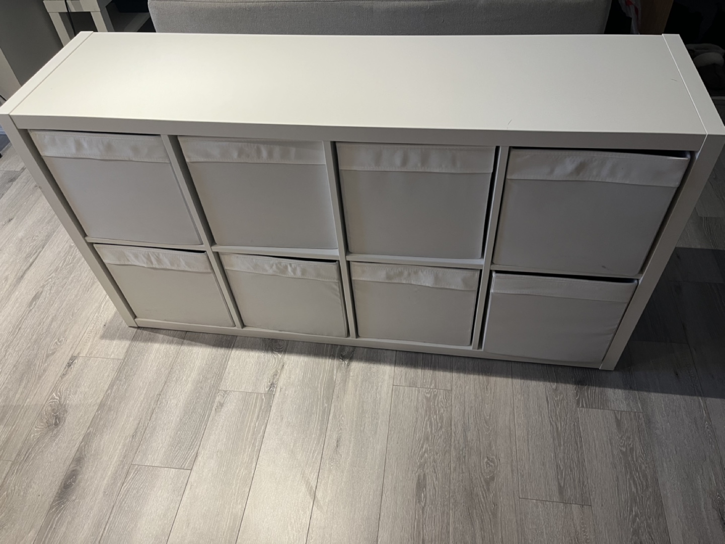 IKEA Kallax Shelving Unit with Fabric Drawers - photo 5