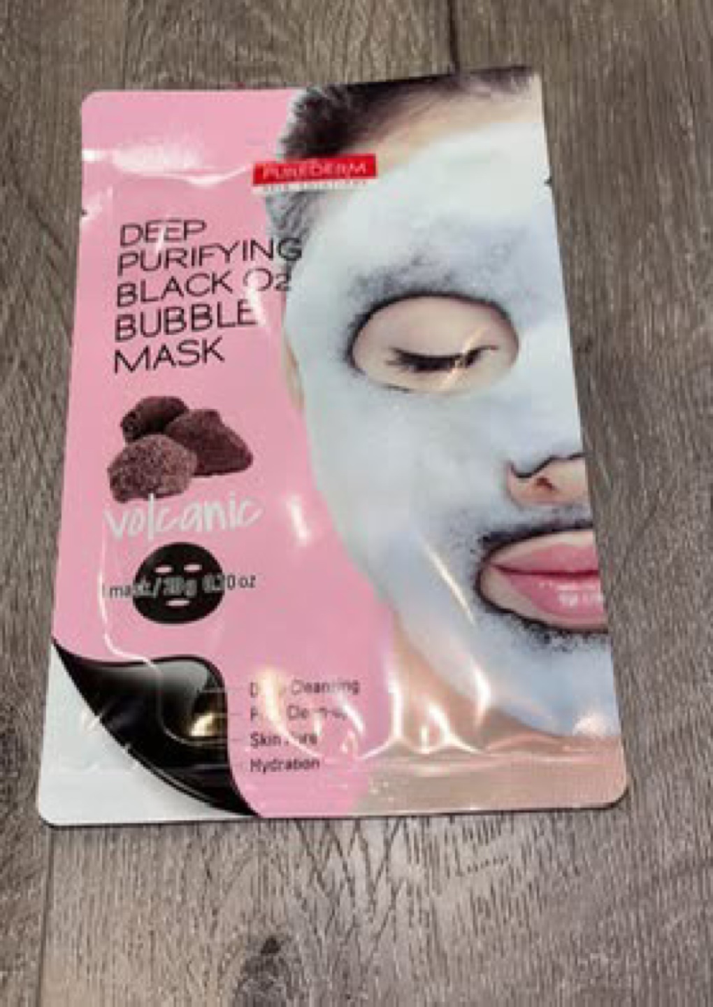 $5 for 6 New Purederm Deep Purifying Black O2 Bubble Mask - photo 3