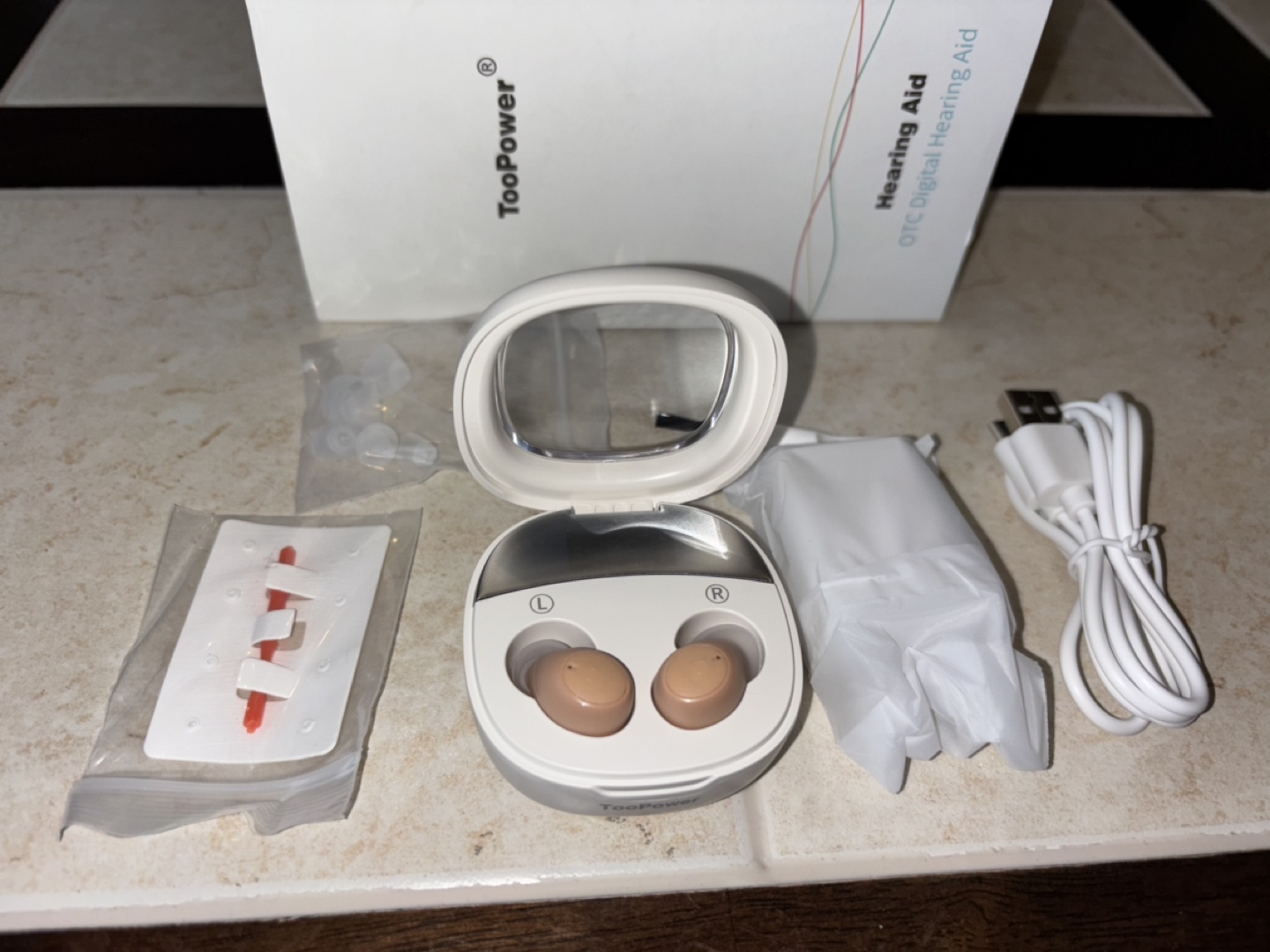 Rechargeable TooPower OTC Hearing Aids - TM-1122 - photo 2