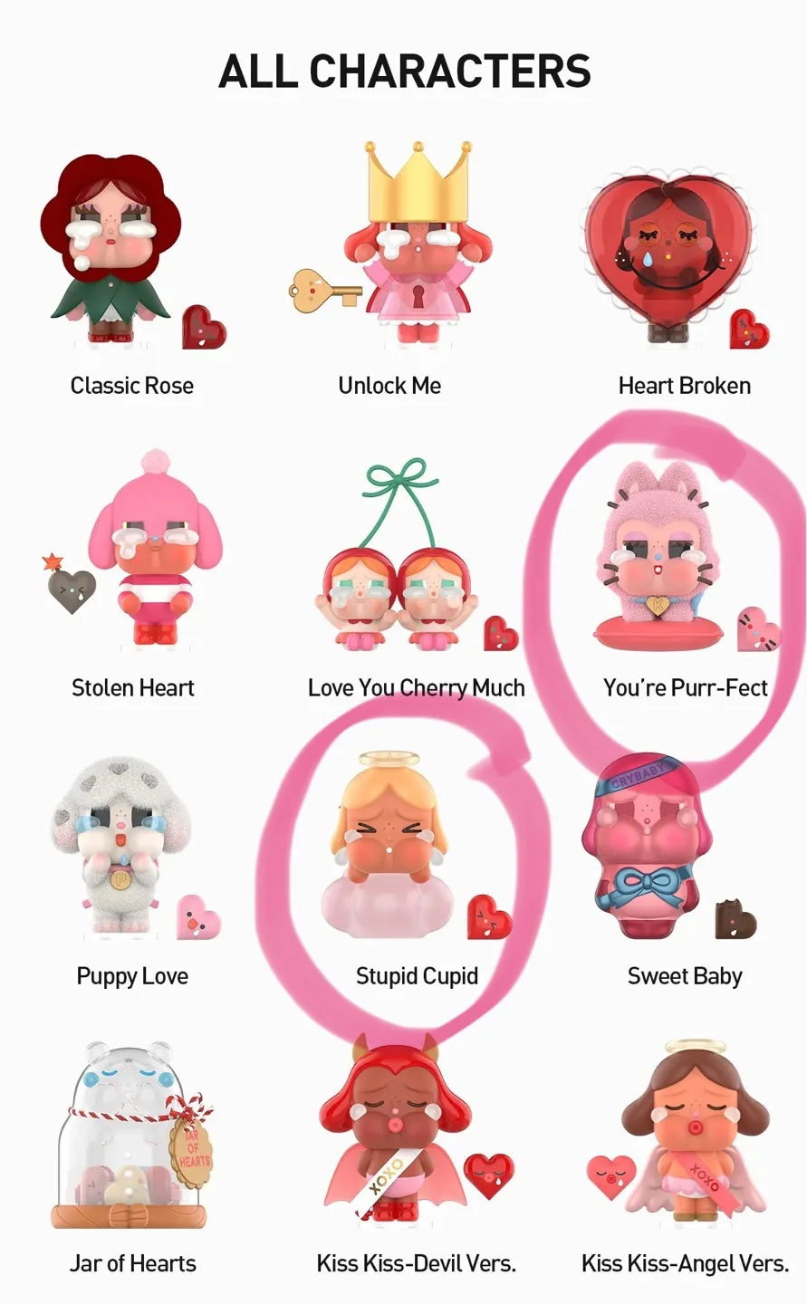 POP MART Crybaby Crying For Love - PUPPY LOVE image indicator(2)
