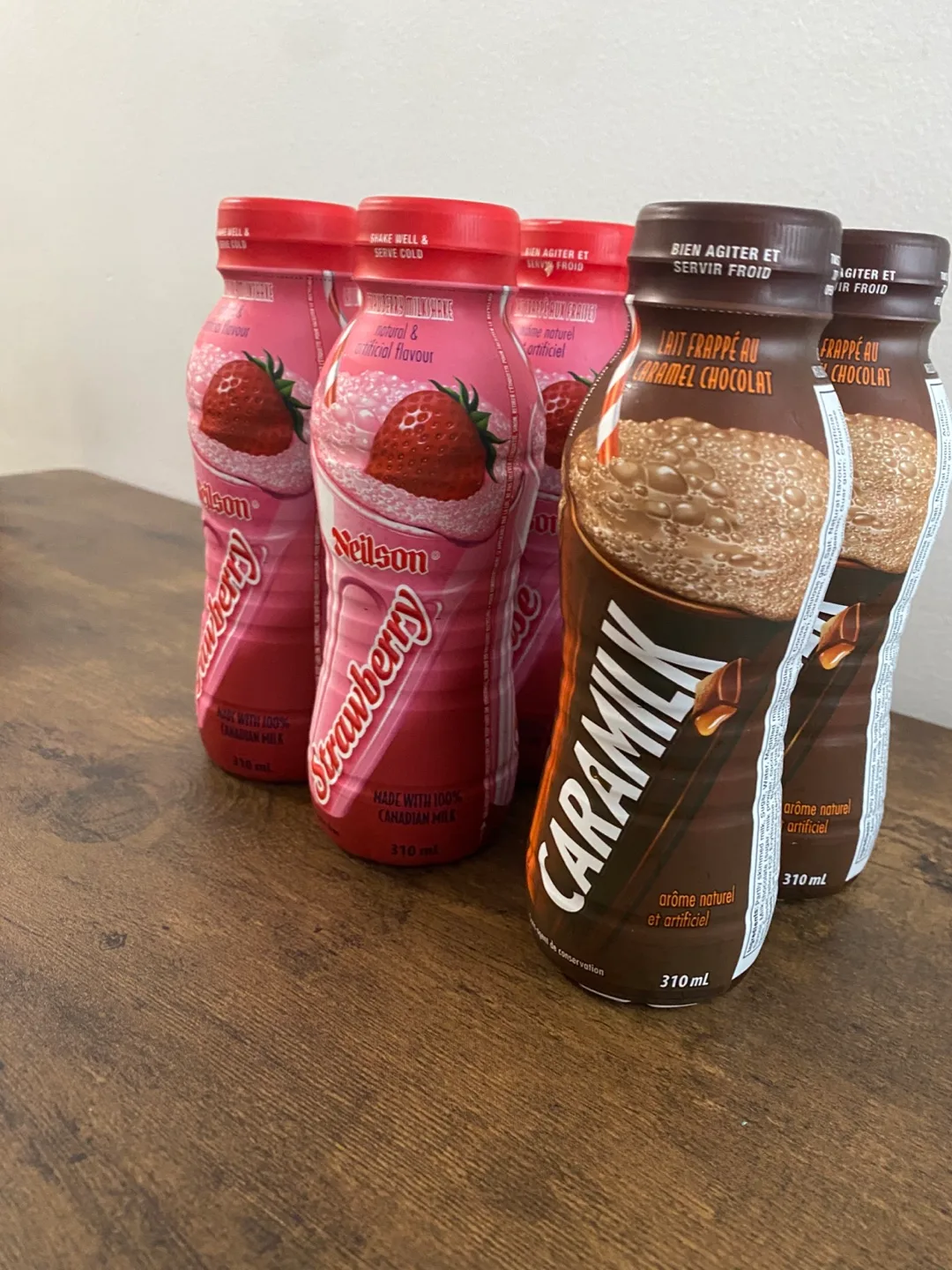 Neilson Strawberry and Caramilk Milk Shakes - 6 Bottles image indicator(3)