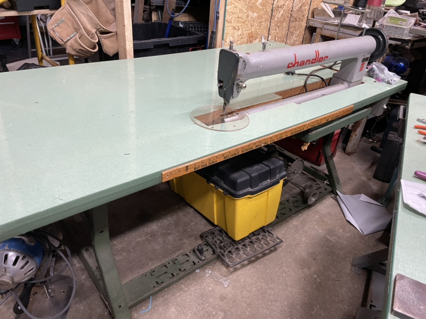 Vintage Chandler Industrial Sewing Machine - photo 2
