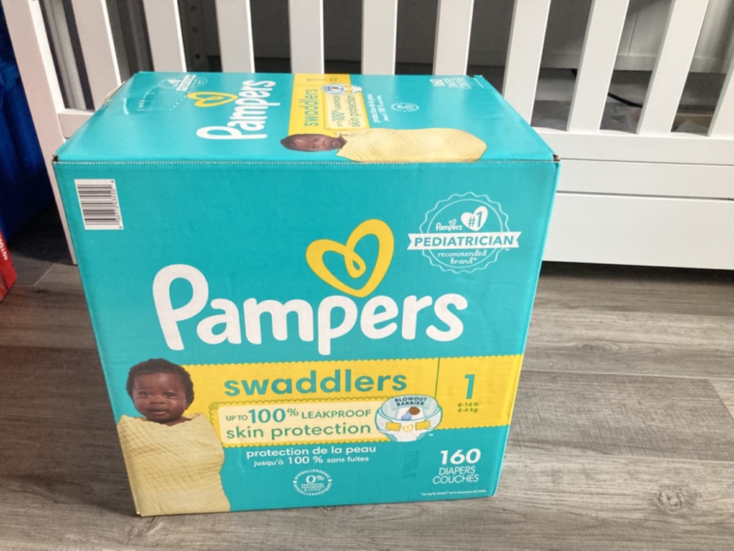 Pampers Swaddlers Size 1 Diapers - 160 Count