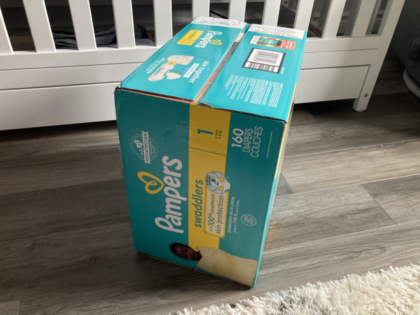 Pampers Swaddlers Size 1 Diapers - 160 Count - photo 2