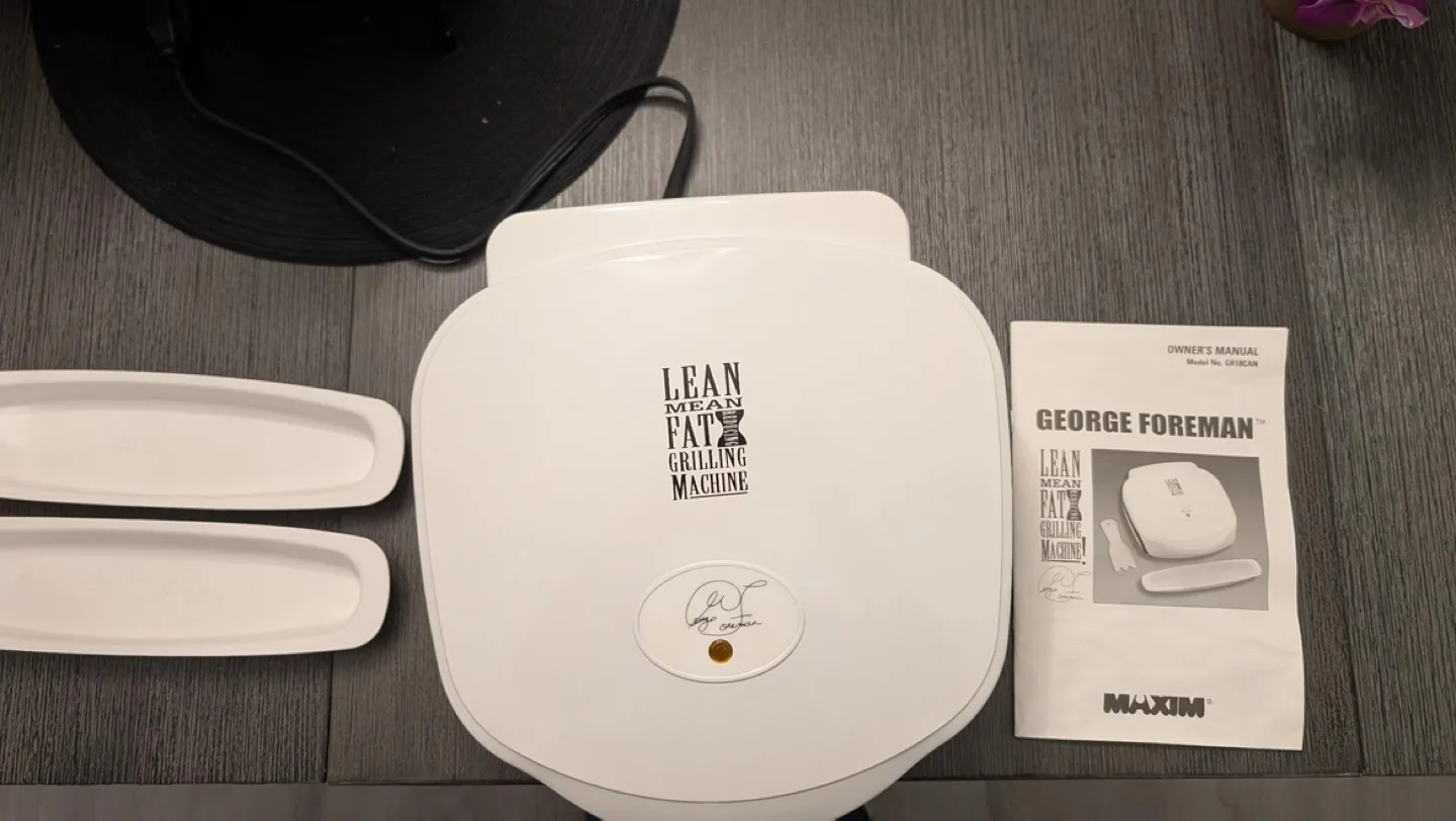George Foreman Super Champ Limited Edition Grill image indicator(6)