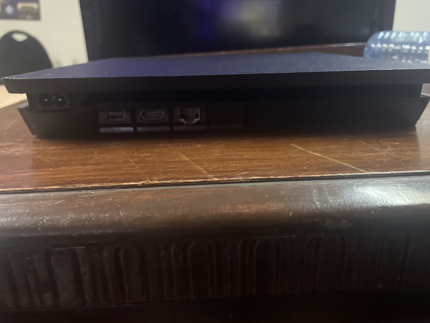 PS4 Slim Console with 4 Games - photo 2