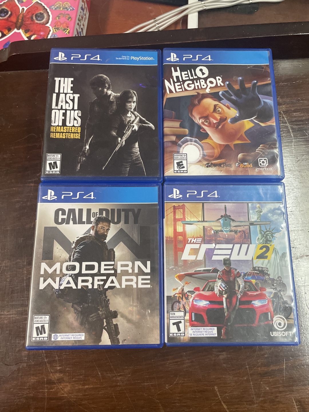 PS4 Slim Console with 4 Games - photo 4