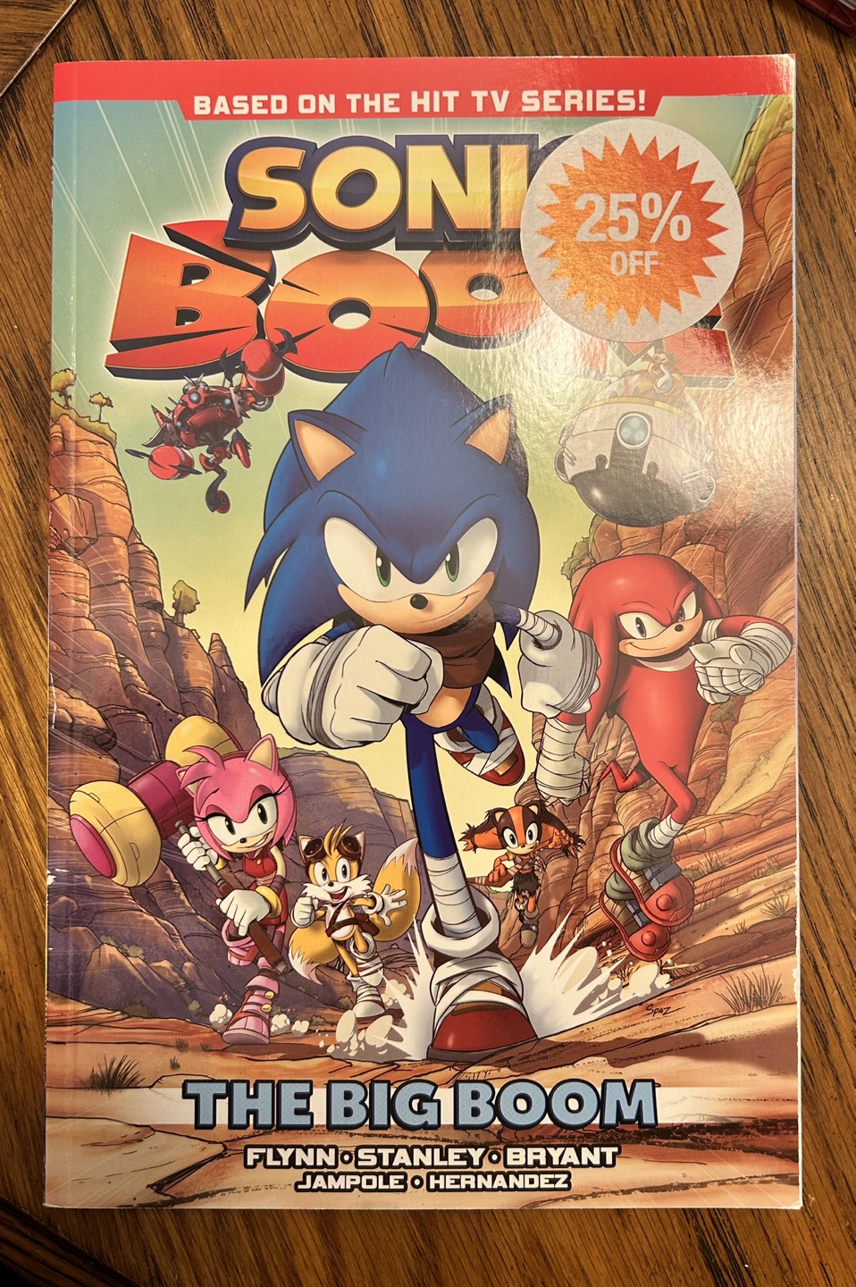 ✨✨Sonic Boom: The Big Boom Graphic Novel