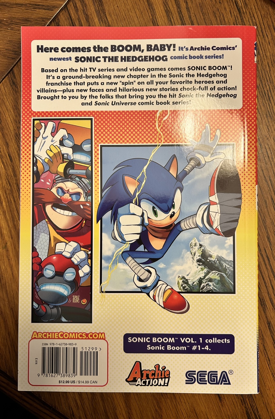 ✨✨Sonic Boom: The Big Boom Graphic Novel - photo 2