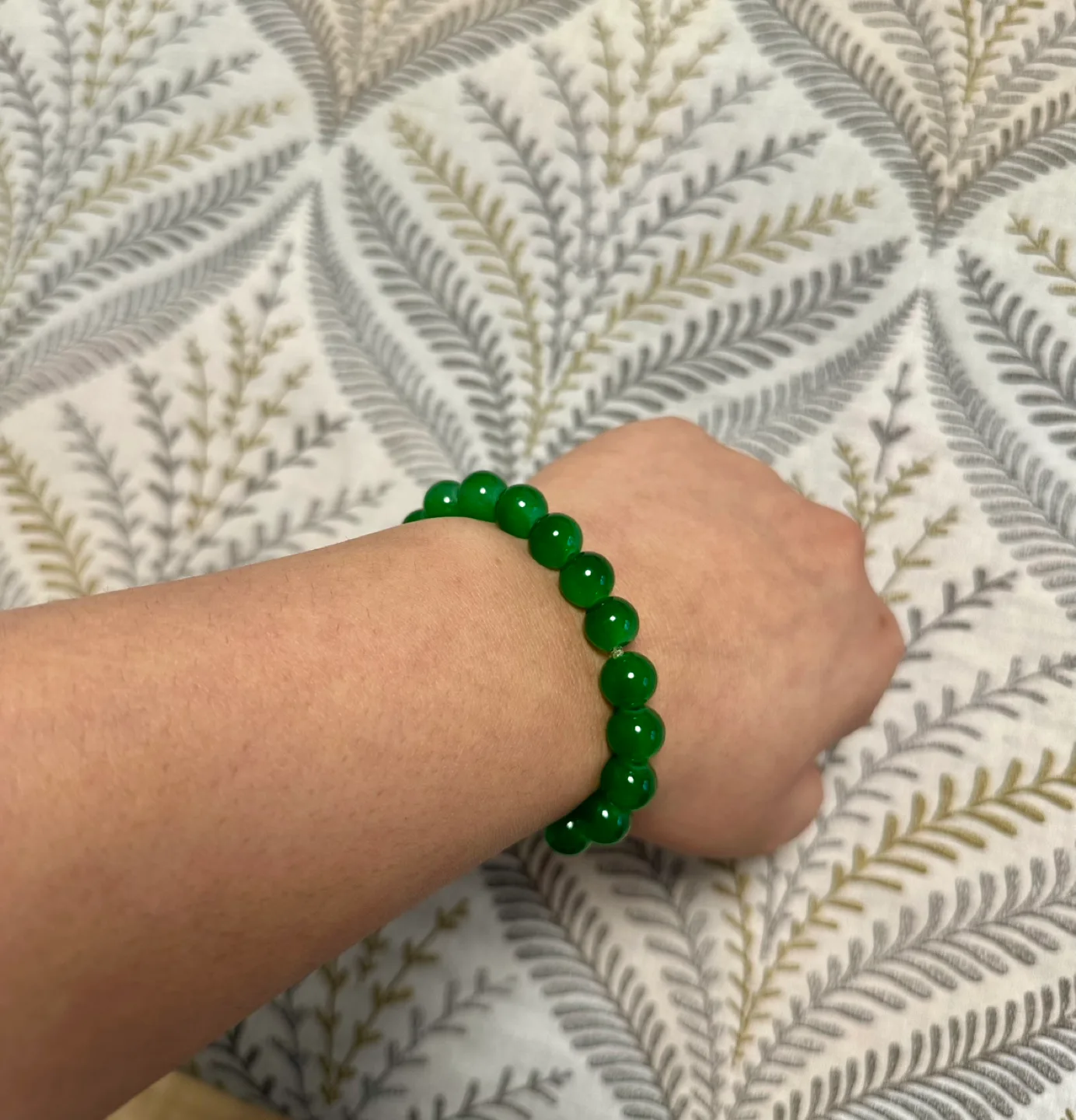 Green Beaded Bracelet image indicator(2)