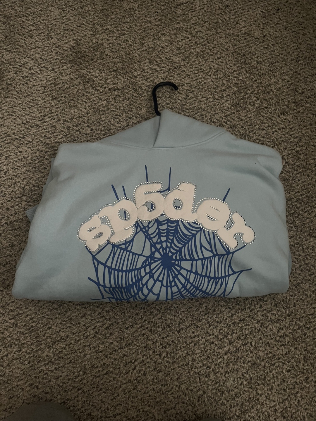 Spooder Baby Blue Hoodie