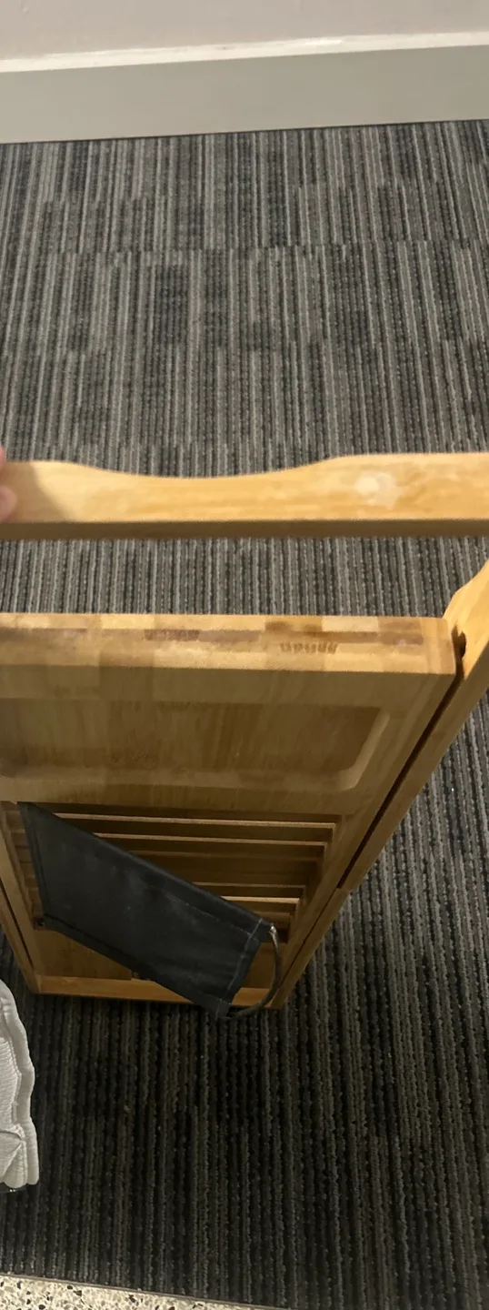 MOVING SALE - BIOSLIVING Bamboo Bathtub Caddy - no delivery image indicator(4)