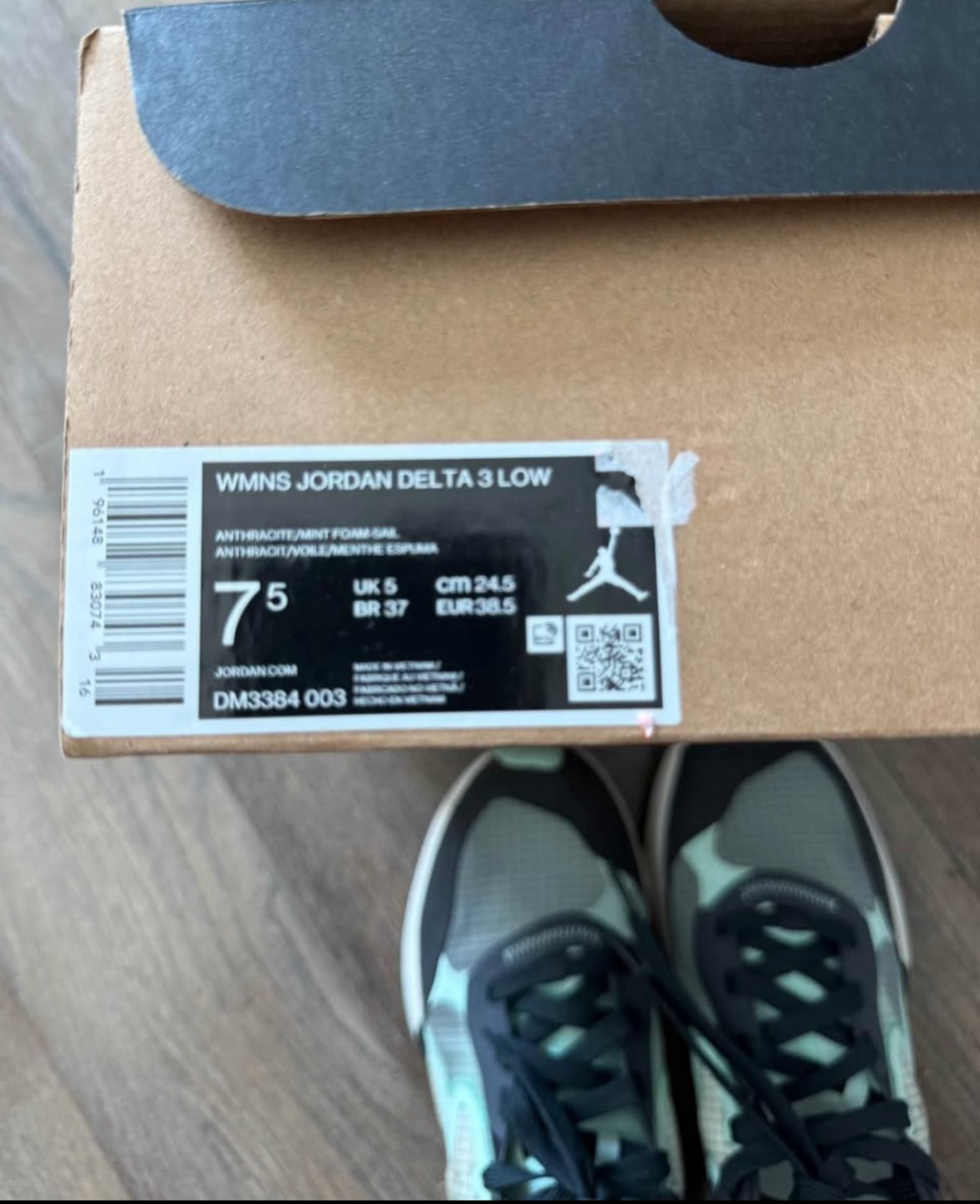Women's Jordan Delta 3 Low Sneakers - Size UK 5 - photo 4