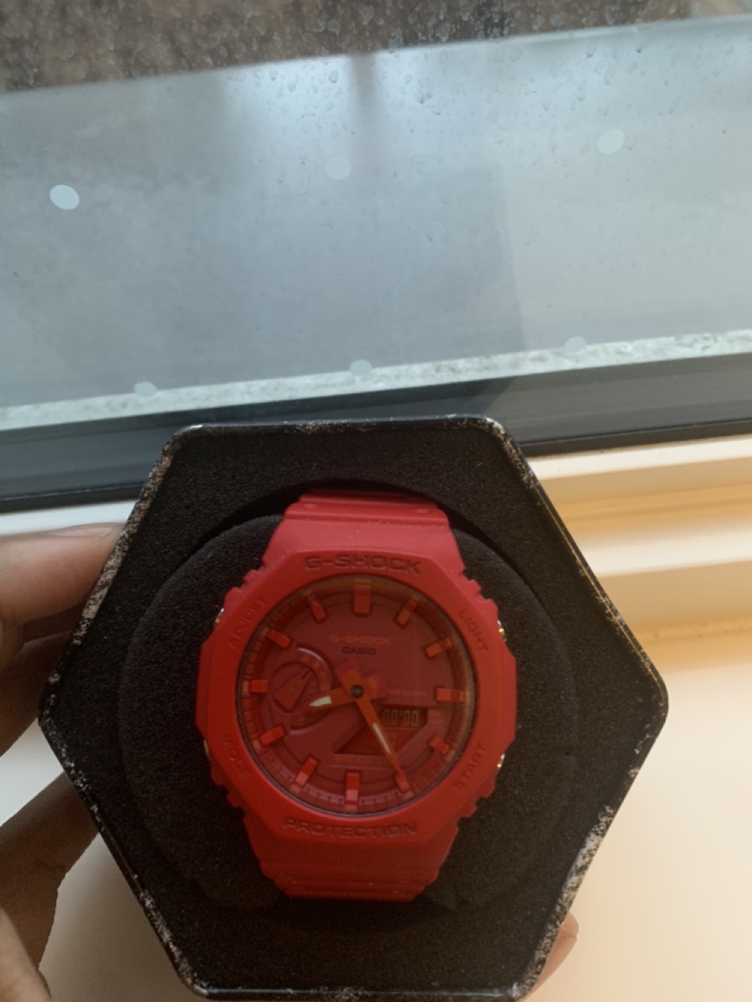 G-Shock Red Analog-Digital Watch - photo 3
