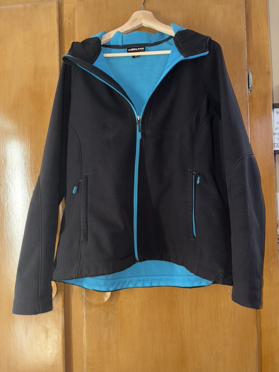 Women's Black Softshell jacket - Size XL/TG