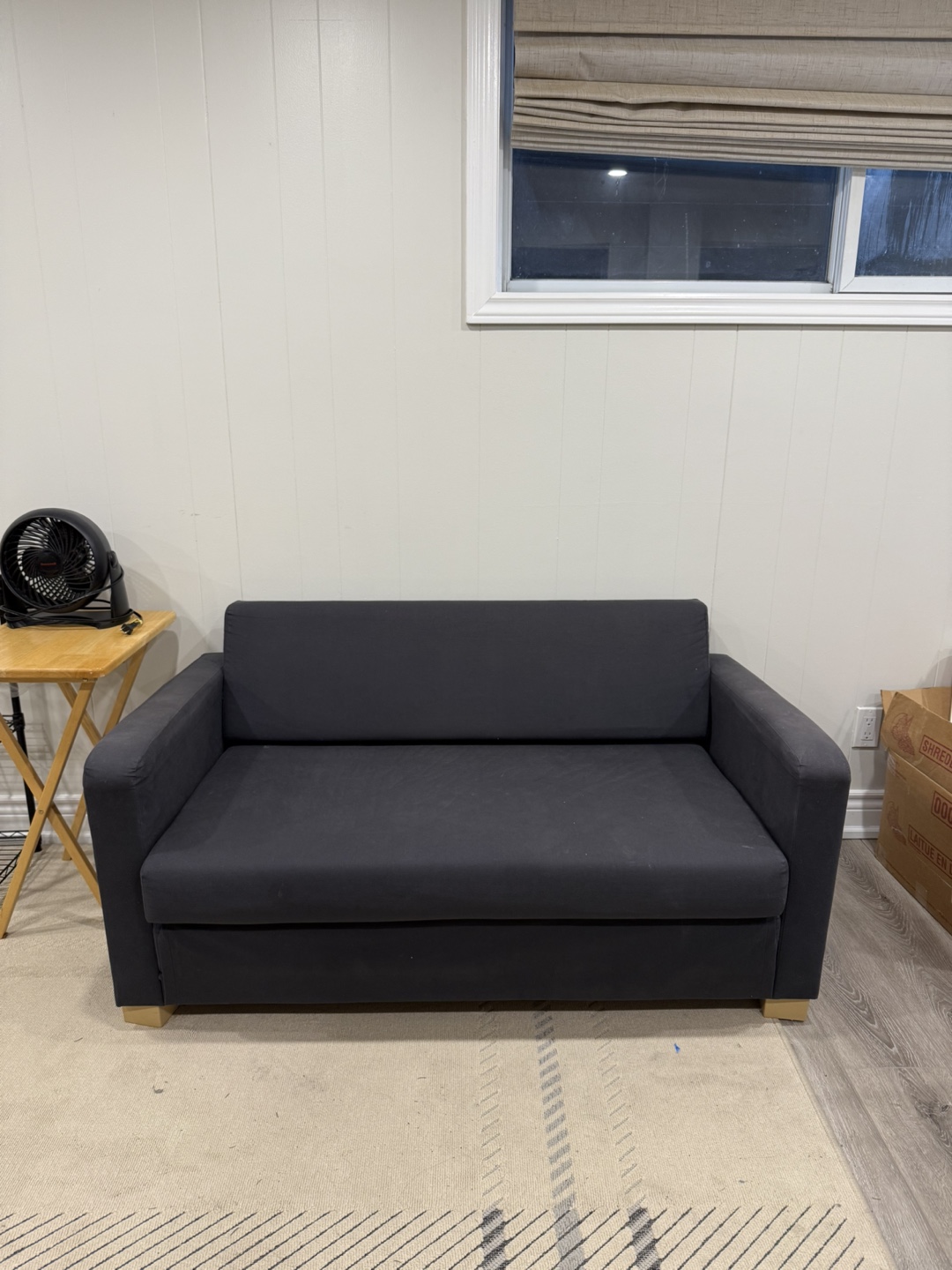Dark Grey Futon Sofa Bed
