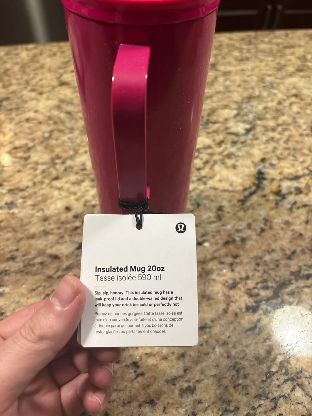 Lululemon Insulated Mug 20oz - Pink image indicator(6)