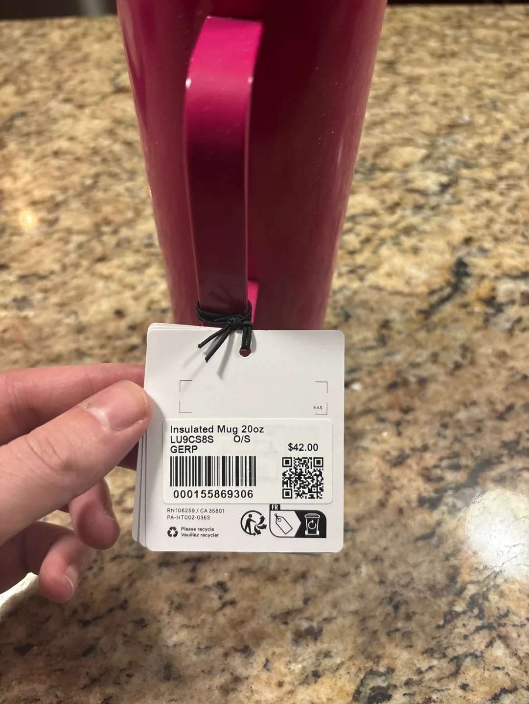 Lululemon Insulated Mug 20oz - Pink image indicator(7)