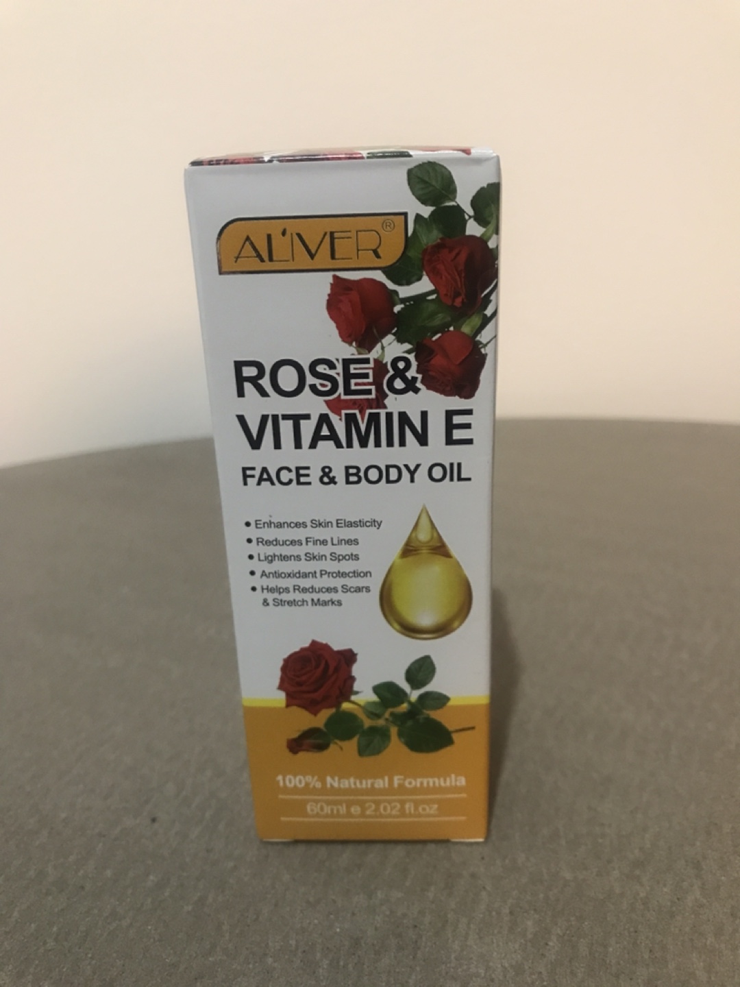 Rose & Vitamin E Face & Body Oil - 60ml
