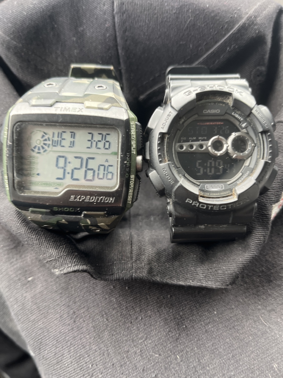 Two Men's Watches - Casio G-Shock & Timex Expedition - photo 2