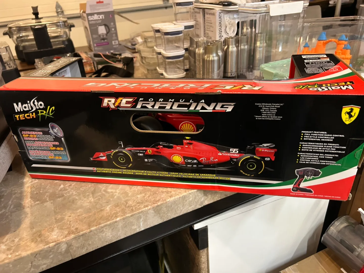 Maisto Tech R/C Ferrari Formula 1 RC Car #55 image indicator(3)