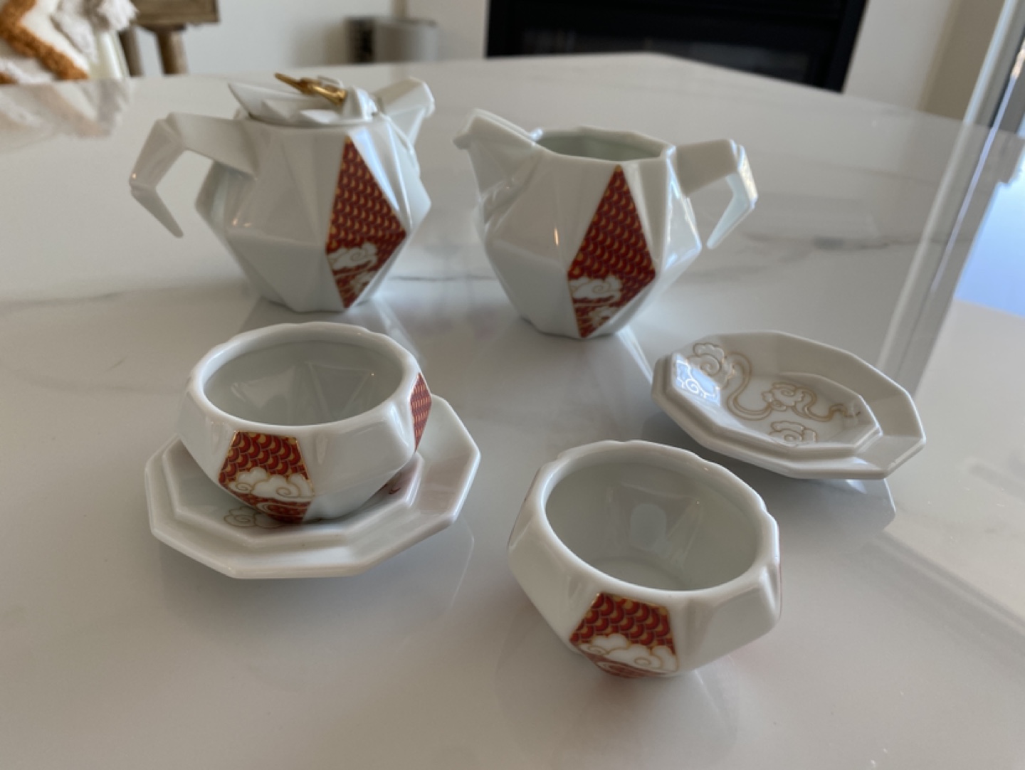 Taiwanese artistic (Dragon) Tea Set - photo 2