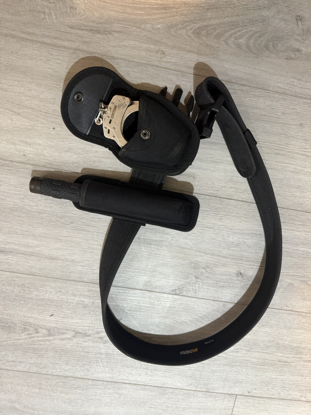 Security  Duty Belt with Accessories