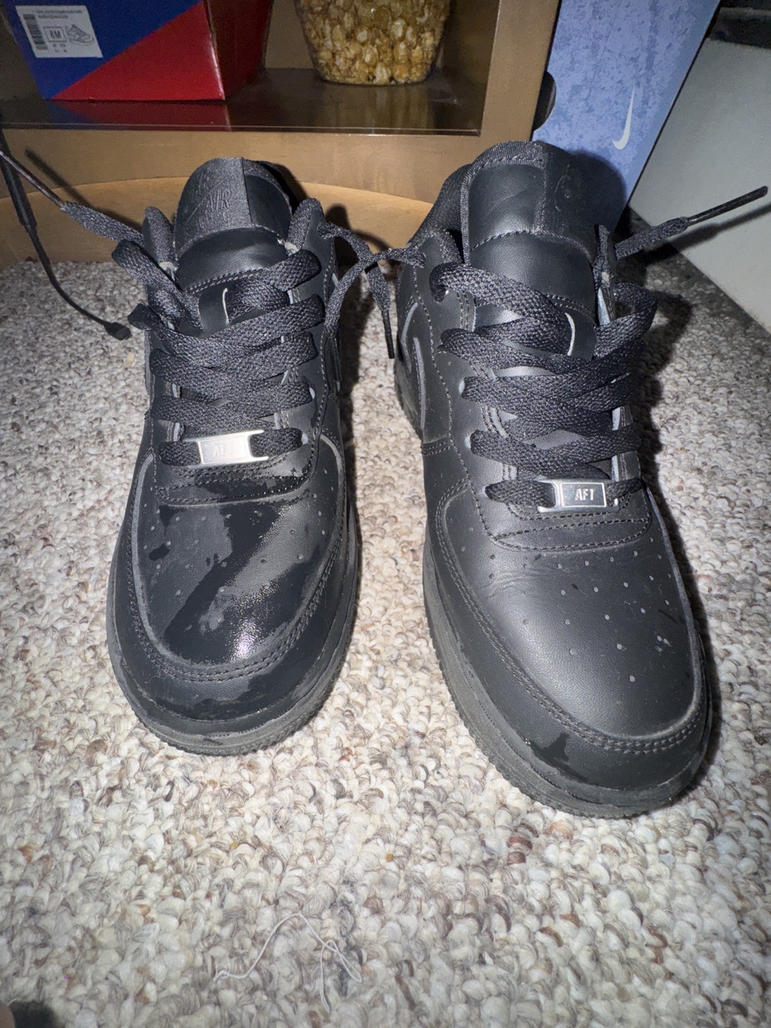 Nike Air Force 1 '07 Men's Shoes - Black