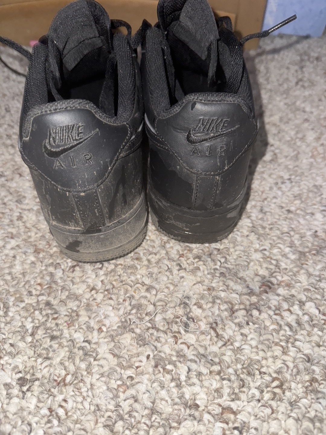Nike Air Force 1 '07 Men's Shoes - Black - photo 4