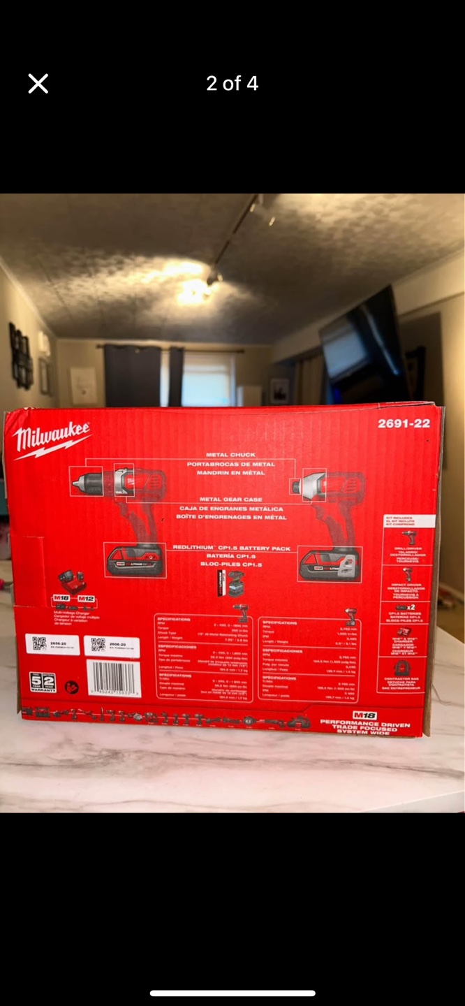 Milwaukee 18-Volt Compact Drill and Impact Driver Combo Kit - photo 4
