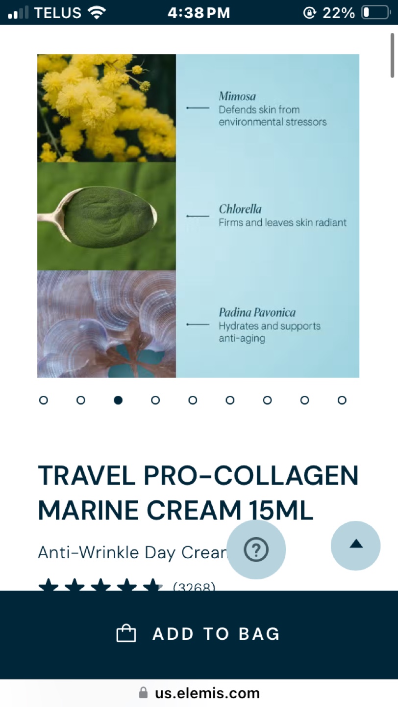 Elemis Pro-Collagen Marine Cream Travel Size - photo 2