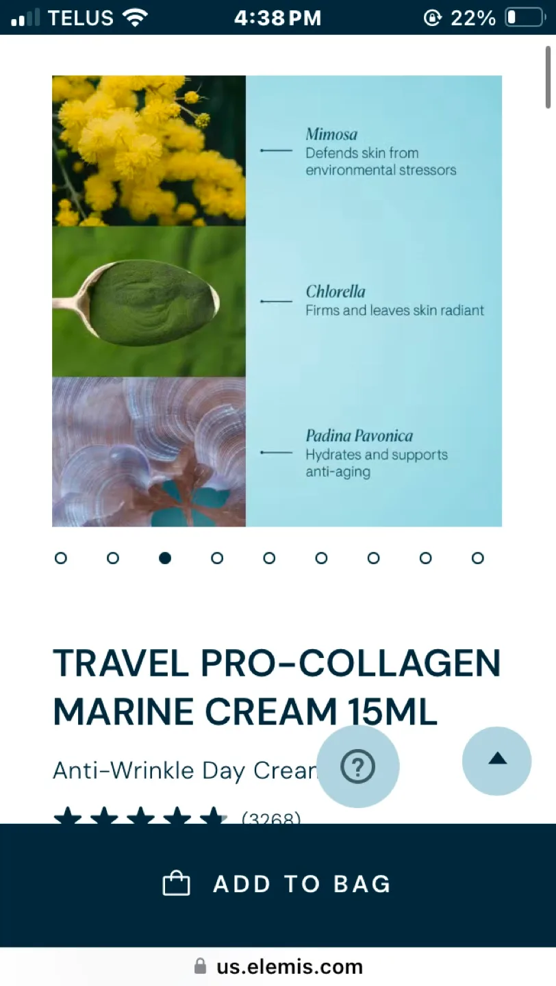 Elemis Pro-Collagen Marine Cream Travel Size image indicator(2)
