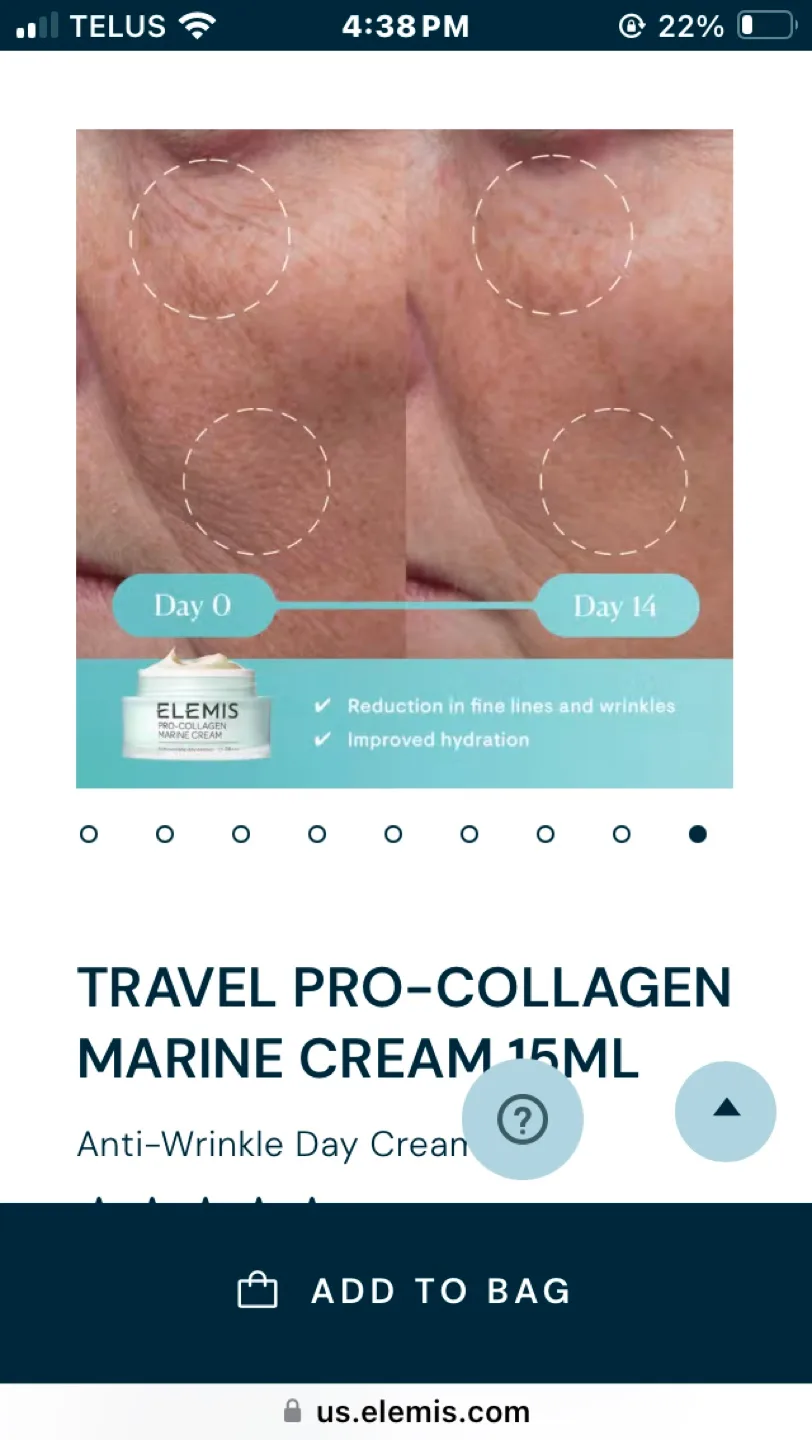 Elemis Pro-Collagen Marine Cream Travel Size image indicator(3)