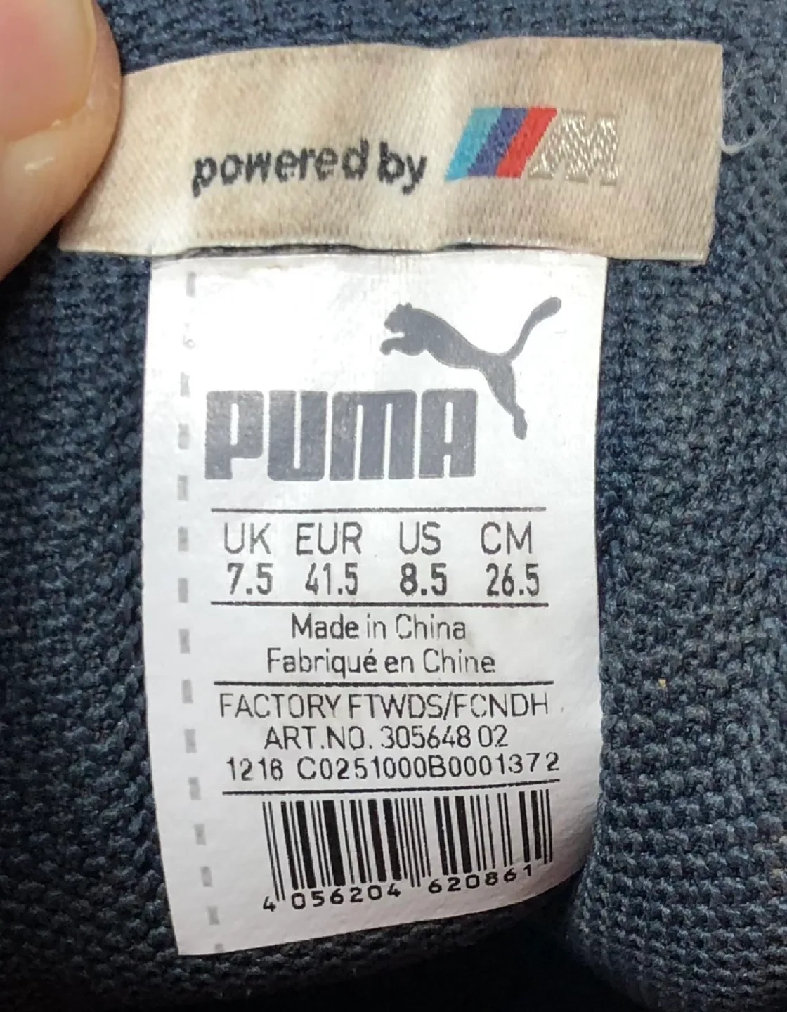 Puma BMW Motorsport Blue/White Sneakers image indicator(3)