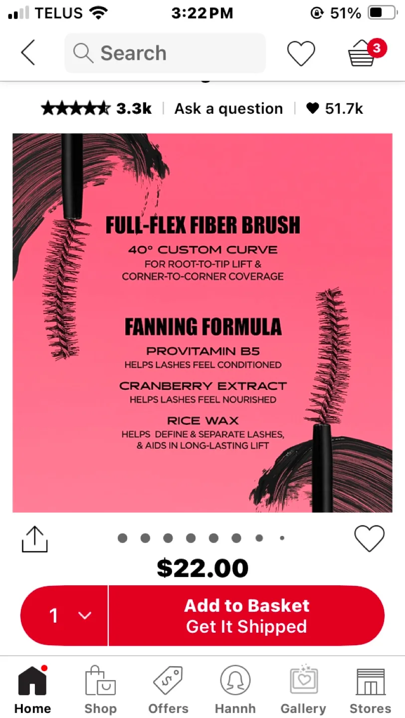 Benefit Cosmetics They're Real! FAN FEST Mascara - New image indicator(2)