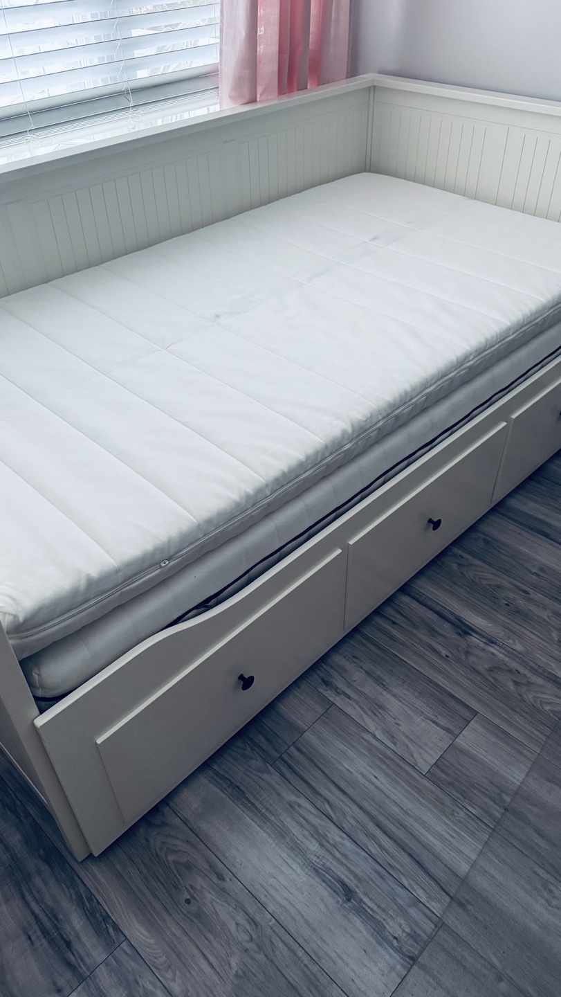 Twin foam mattresses (2)