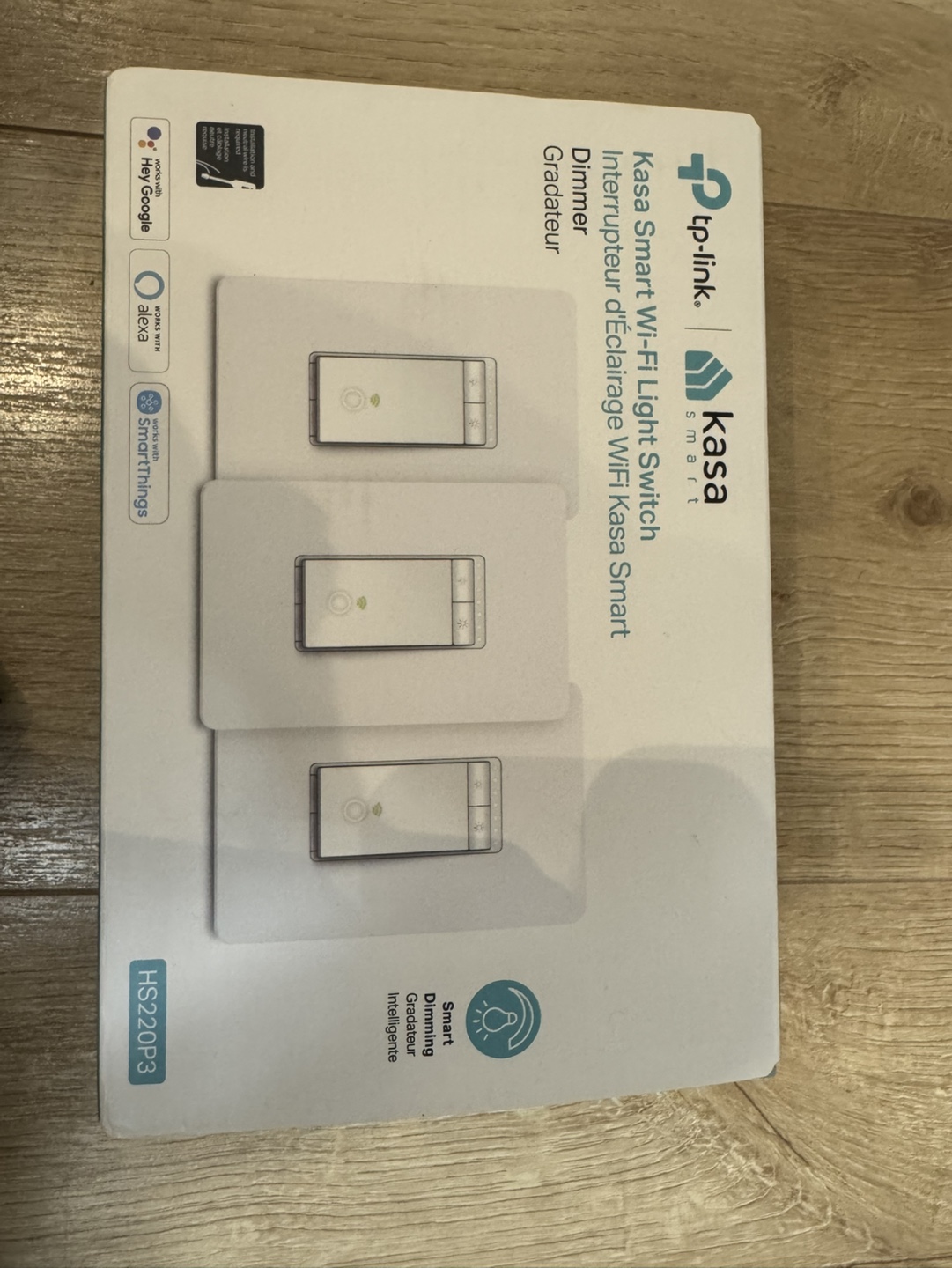 Kasa Smart Wi-Fi Light Switch 3-Pack - photo 2