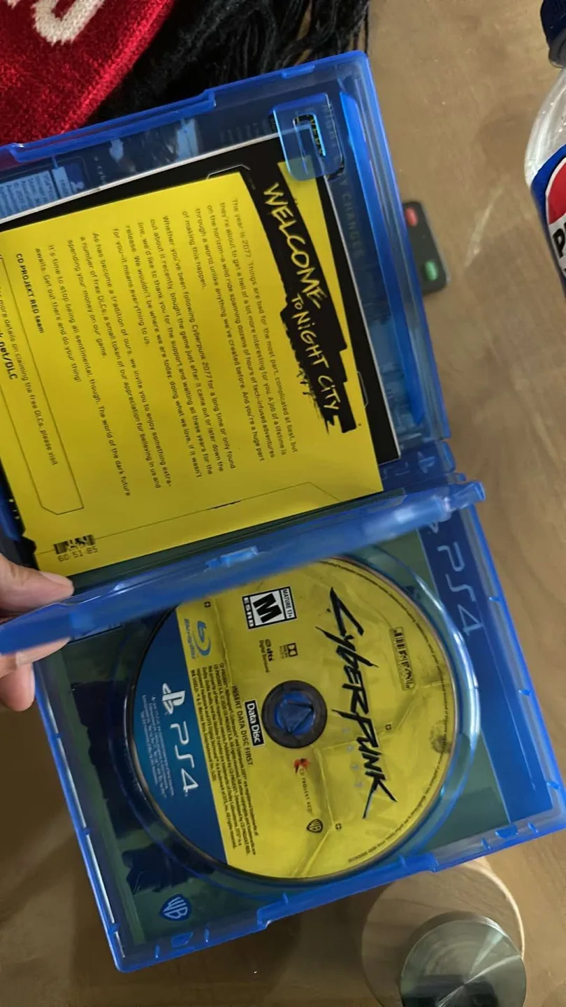 Cyberpunk 2077 PS4/PS5 Game image indicator(2)