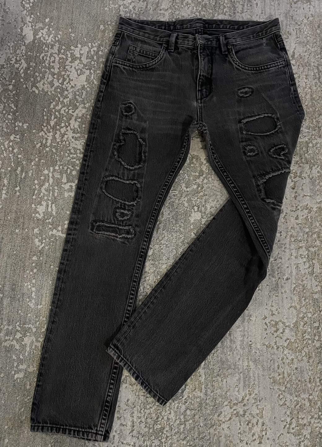 Helmut Lang MR87 Destroy Jeans - photo 4