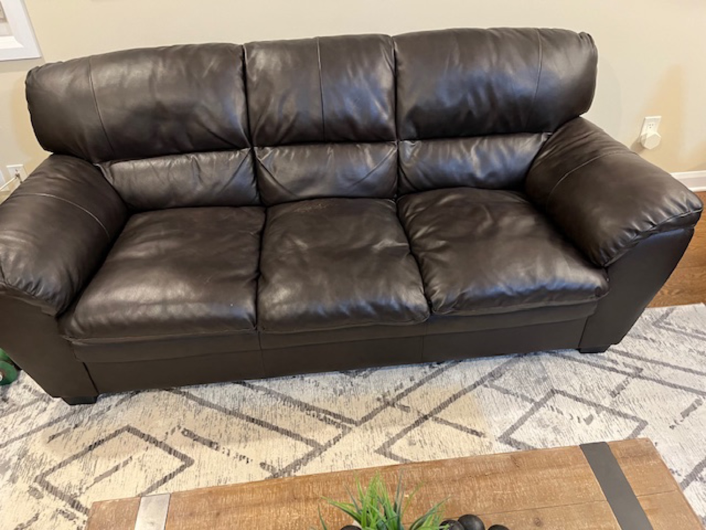 Leather Couch