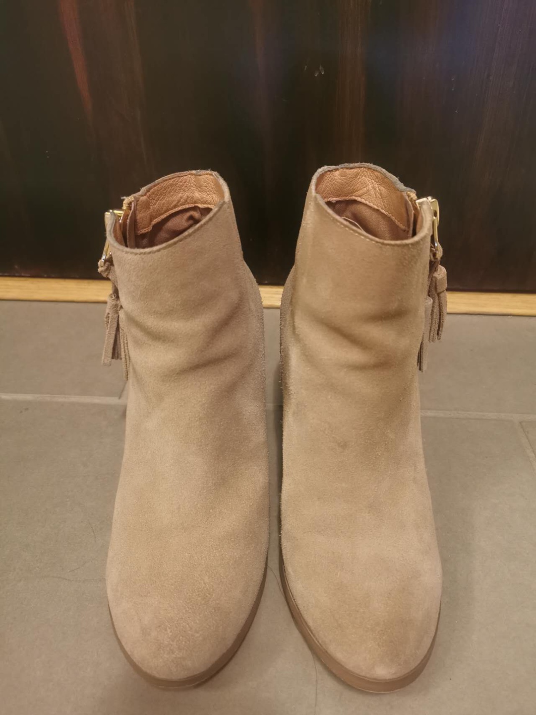 ALDO Women's Beige Suede Ankle Boots - photo 2