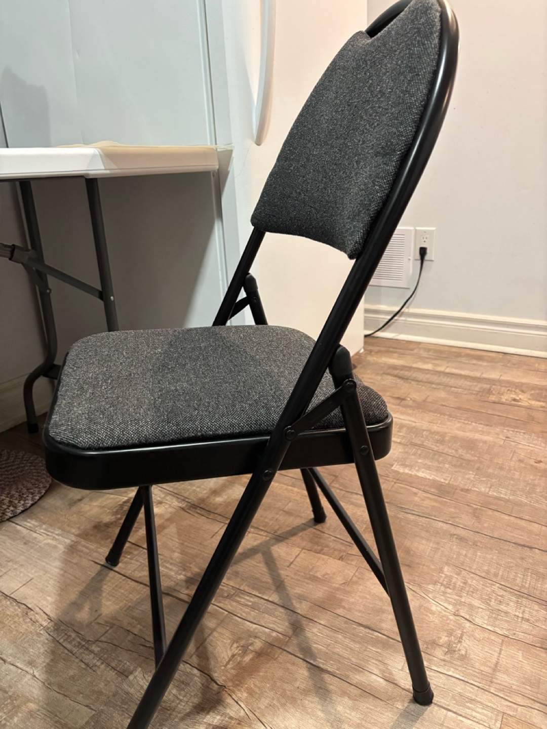 Folding Chair with Padded Seat and Back