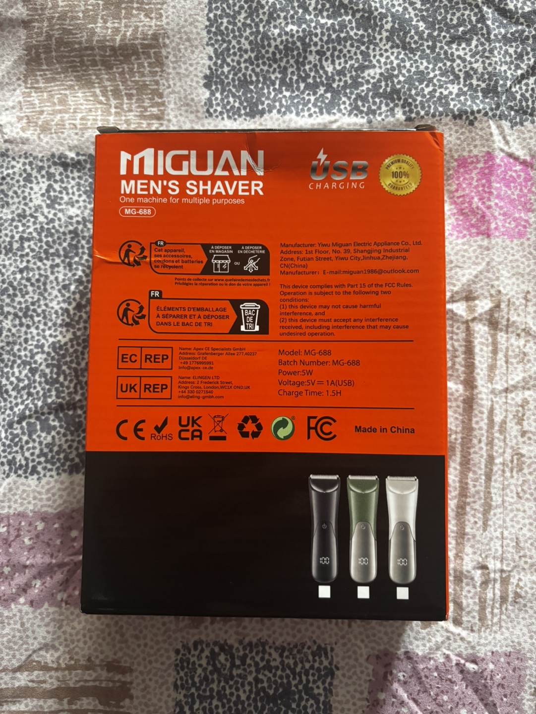 Men’s trimmer and barber kit (READ DESCRIPTION) - photo 3