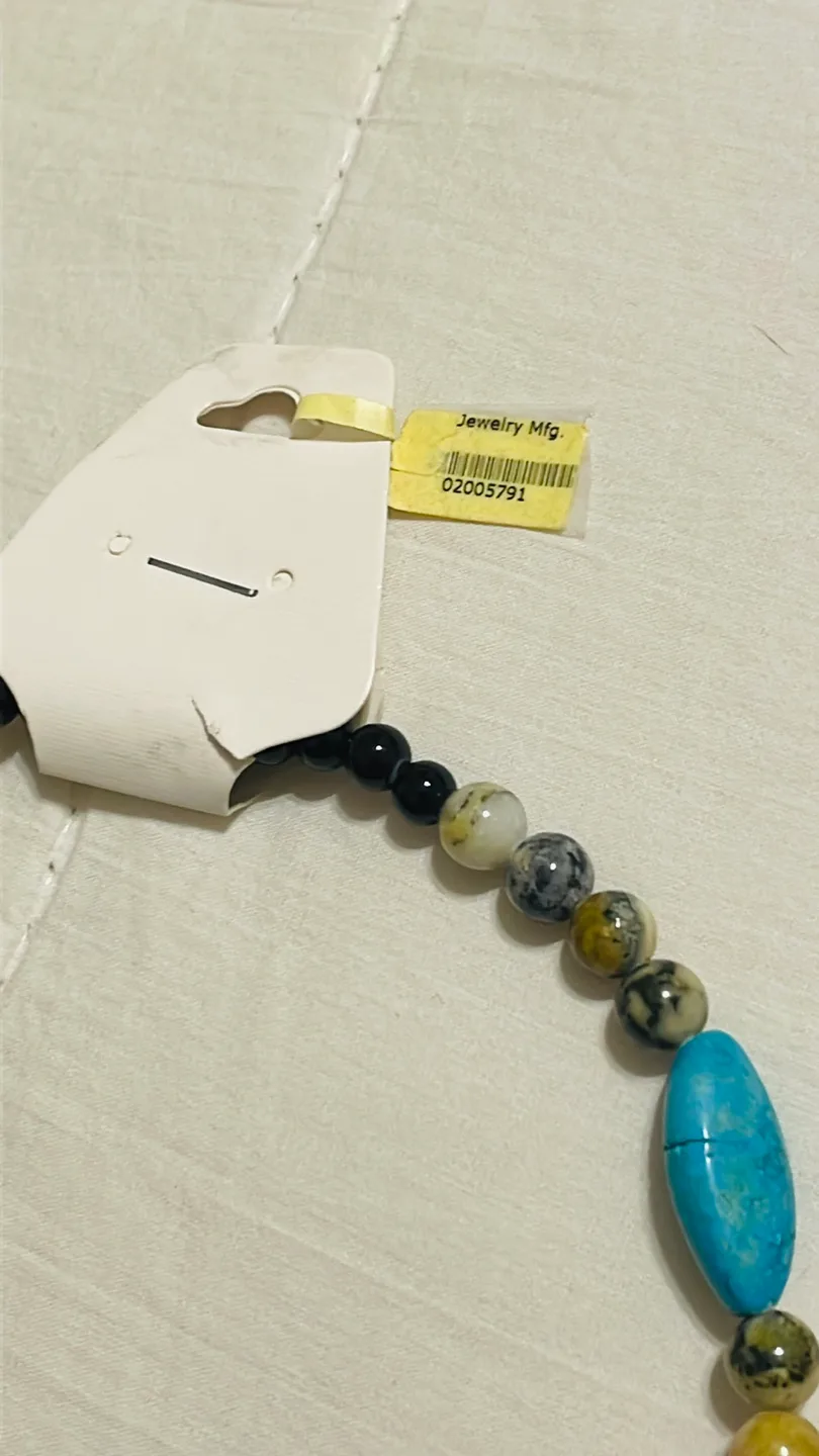 Genuine various Gemstones necklace image indicator(5)