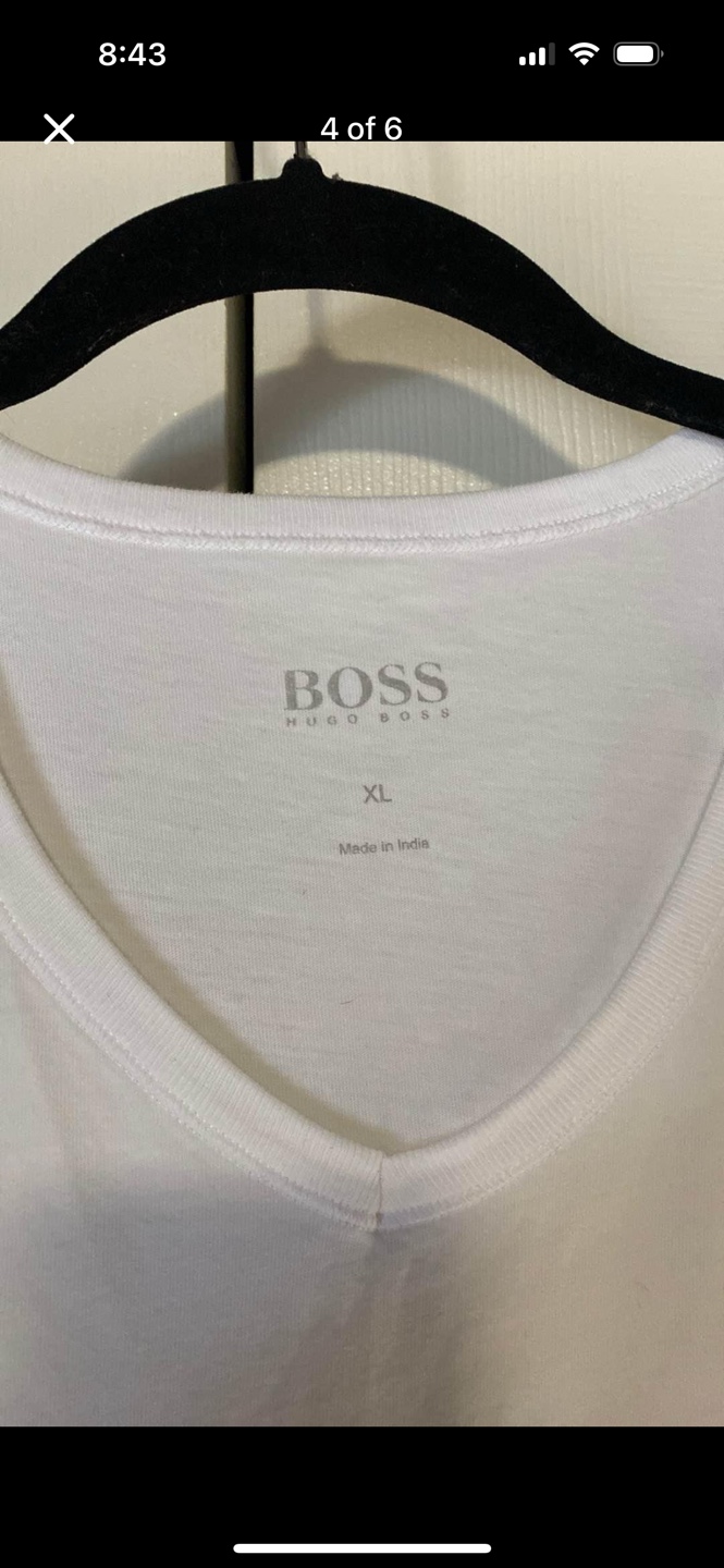 Hugo Boss V-neck Tee Shirt - photo 4